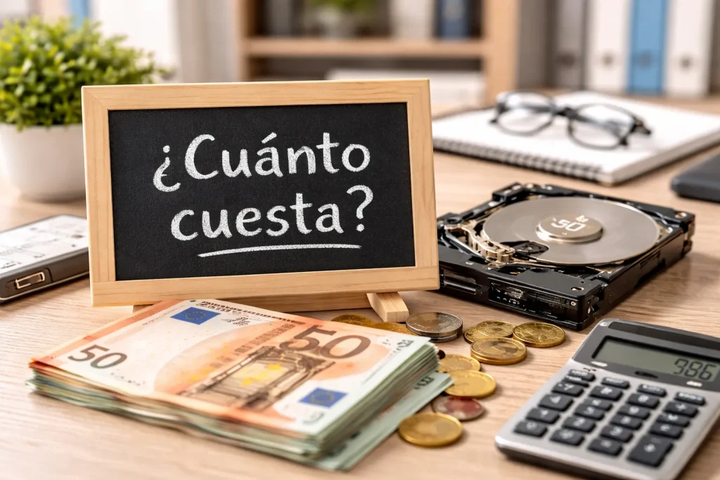 cuanto cuesta recuperar datos de un disco duro en Boadilla del Monte